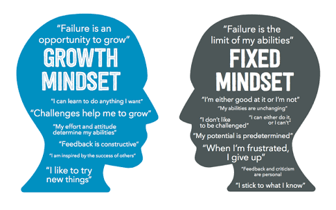 Shifting from a Fixed to a Growth Mindset